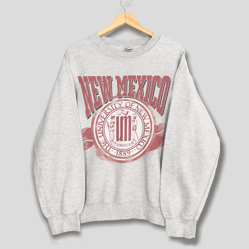 Vintage 90s University of New Mexico Sweatshirt, New Mexico Shirt For Men Women